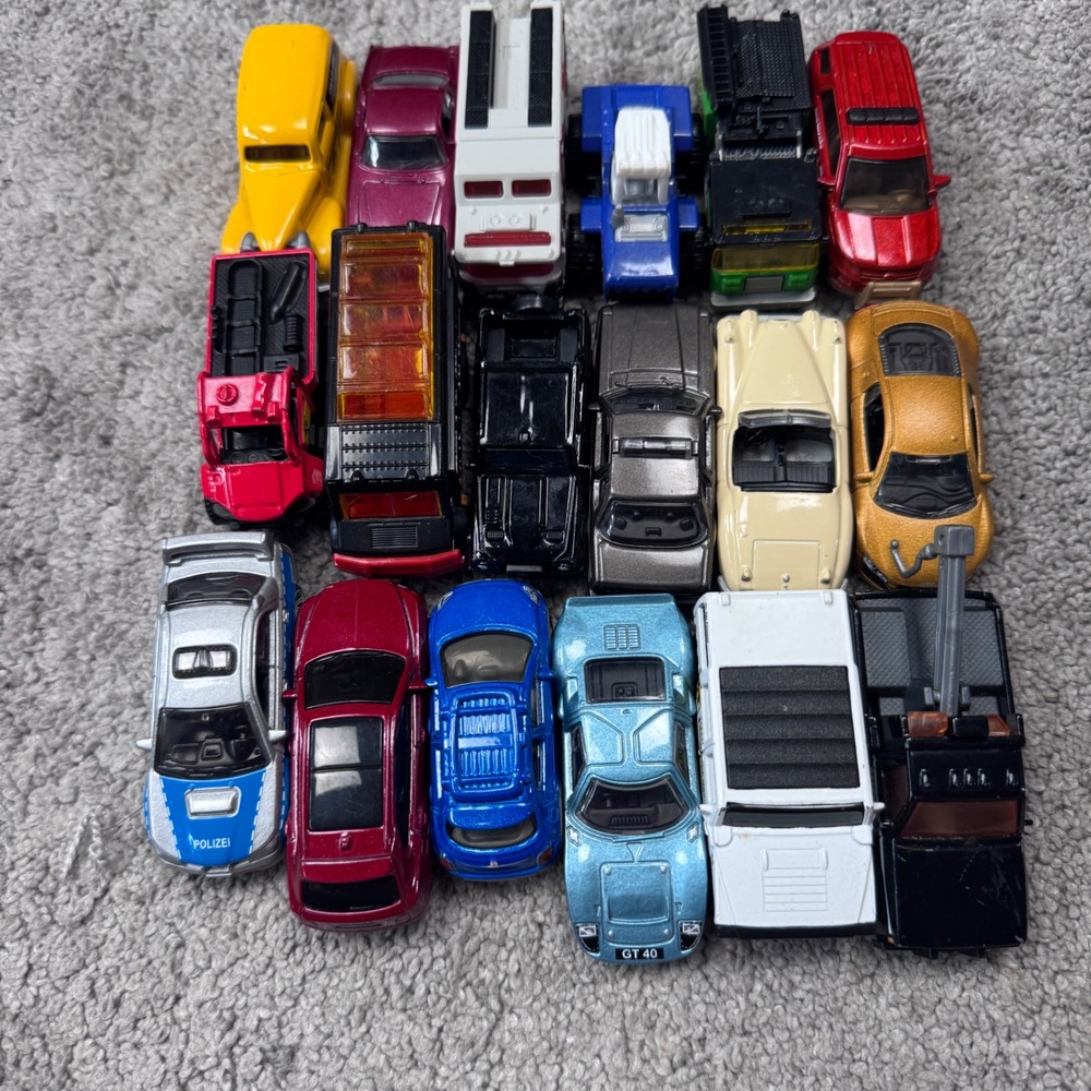 Matchbox Mixed Lot of 18 Loose Diecast Cars